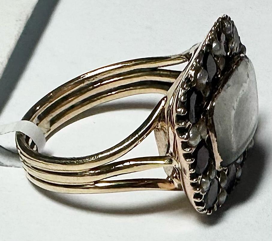 9ct yellow gold ring in size O1/2 with a smooth, polished finish, unbranded jewelry displayed on a neutral background.