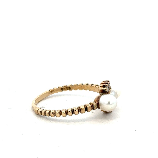 9ct yellow gold ring size P with a smooth polished finish, unbranded jewelry accessory for elegant wear