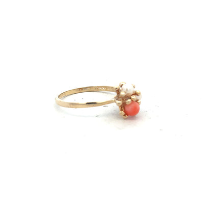 9ct yellow gold ring in size Q with a smooth band, unbranded, displayed on a neutral background for jewelry photography.