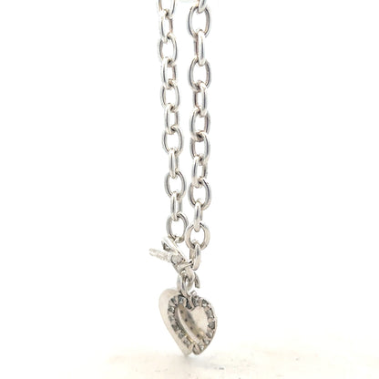 Silver bracelet weighing 19.5g, featuring a sleek, minimalist design, crafted from high-quality silver material.