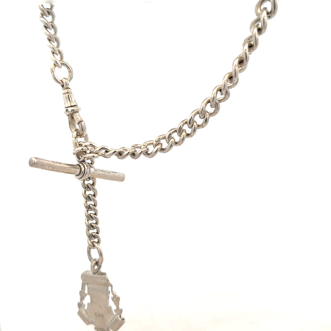 Silver bracelet weighing 36g, unbranded jewelry piece with a sleek, polished finish, shown on a neutral background.