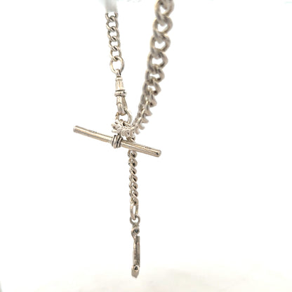 Silver bracelet weighing 36g with intricate design, showcasing a sleek and stylish accessory for everyday wear.