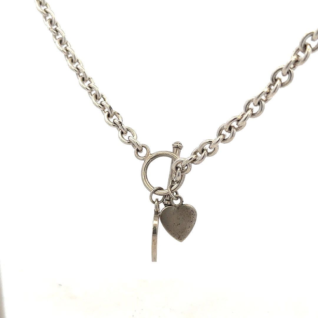 Silver chain weighing 36.5g with a classic link design, unbranded jewelry chain for necklaces or accessories.