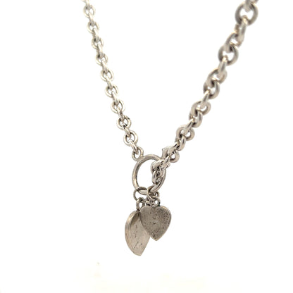Silver chain weighing 36.5g, unbranded, displayed on a neutral background, showcasing its sleek, durable design.