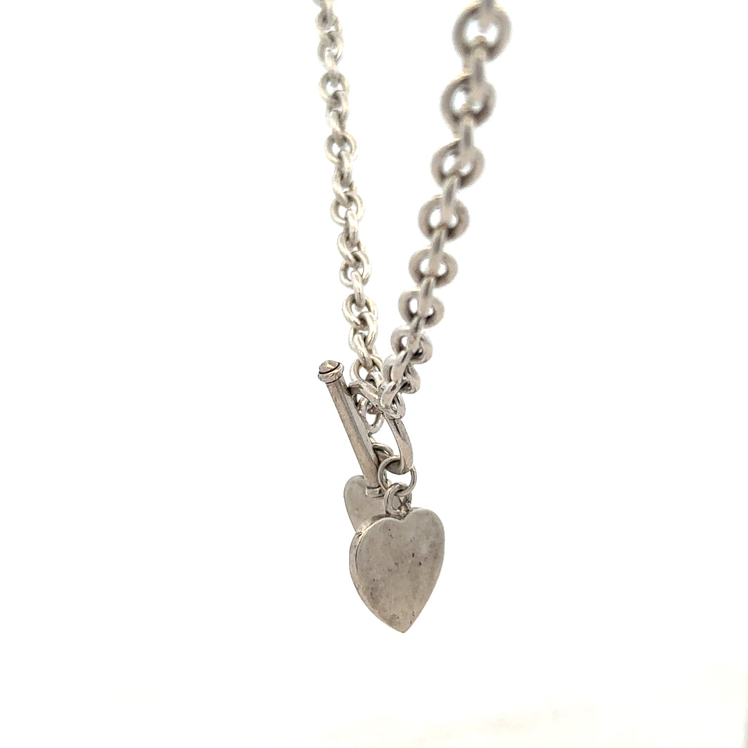 Silver chain weighing 36.5g with a classic link design, unbranded, displayed on a neutral background.