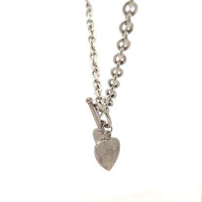 Silver chain weighing 36.5g with a classic link design, unbranded, displayed on a neutral background.