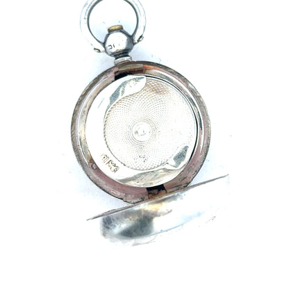 Silver coin holder for 16.3g silver coins, unbranded, with a secure capsule to protect and display collectible coins.